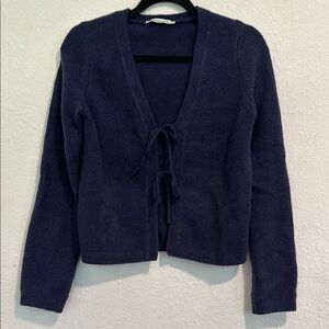 A&F Tie Front Cardigan